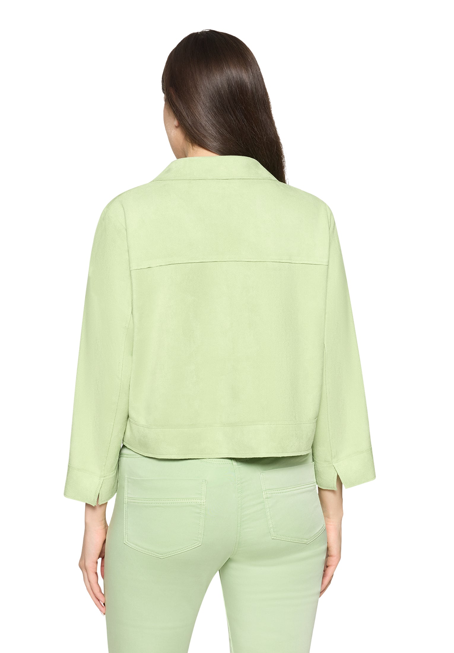 Jacke - Velours-Optik