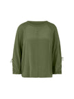 Blusenshirt - Materialmix