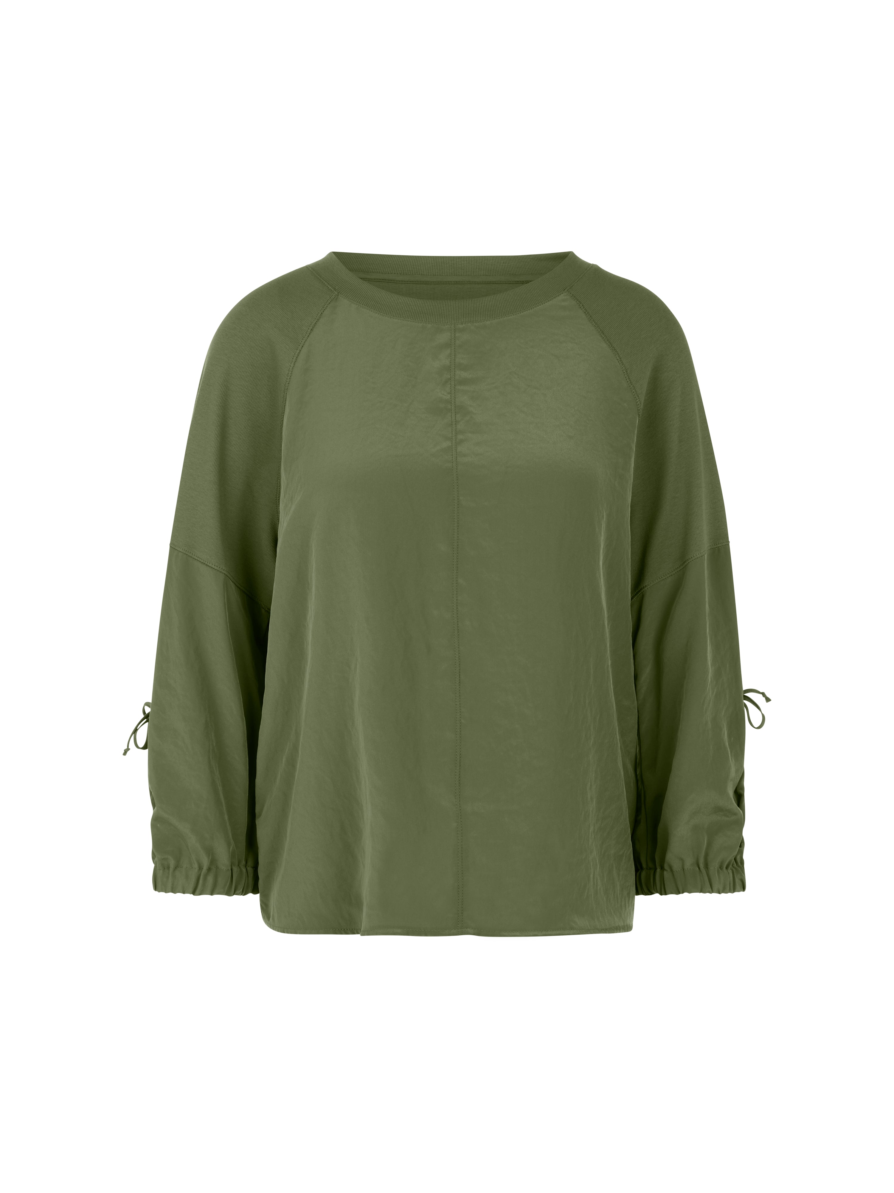 Blusenshirt - Materialmix