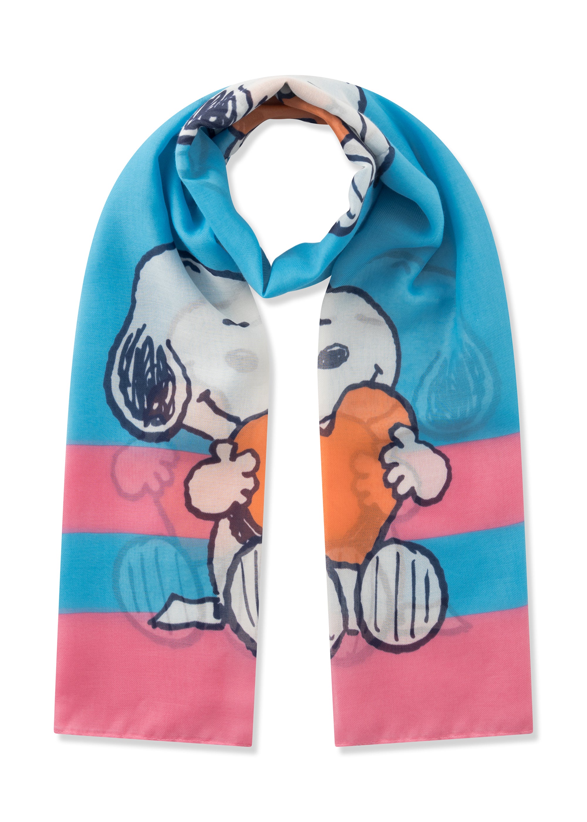 Schal - Snoopy-Motiv