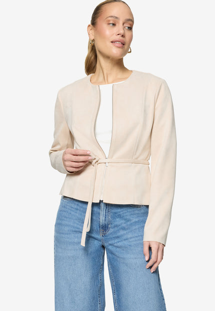 Blazer - Lederoptik