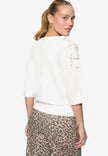 Sweatshirt - Lochmuster