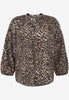 Schlupfbluse - Leoprint