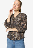 Schlupfbluse - Leoprint