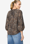Schlupfbluse - Leoprint