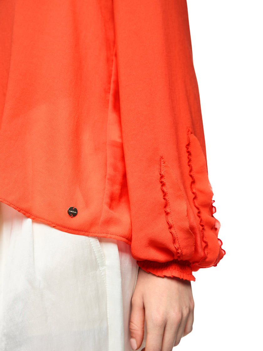 Bluse - Volant