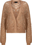 Strickjacke - Ajourstrick