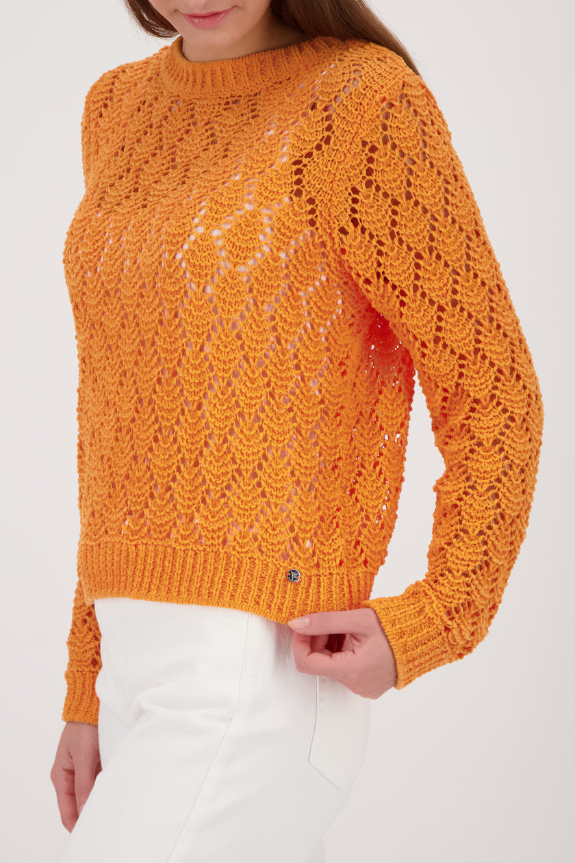 Pullover - Ajourmuster