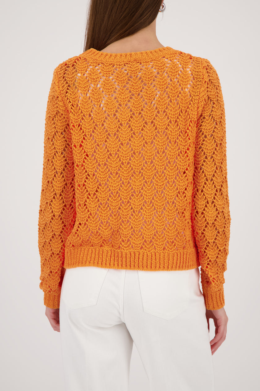 Pullover - Ajourmuster