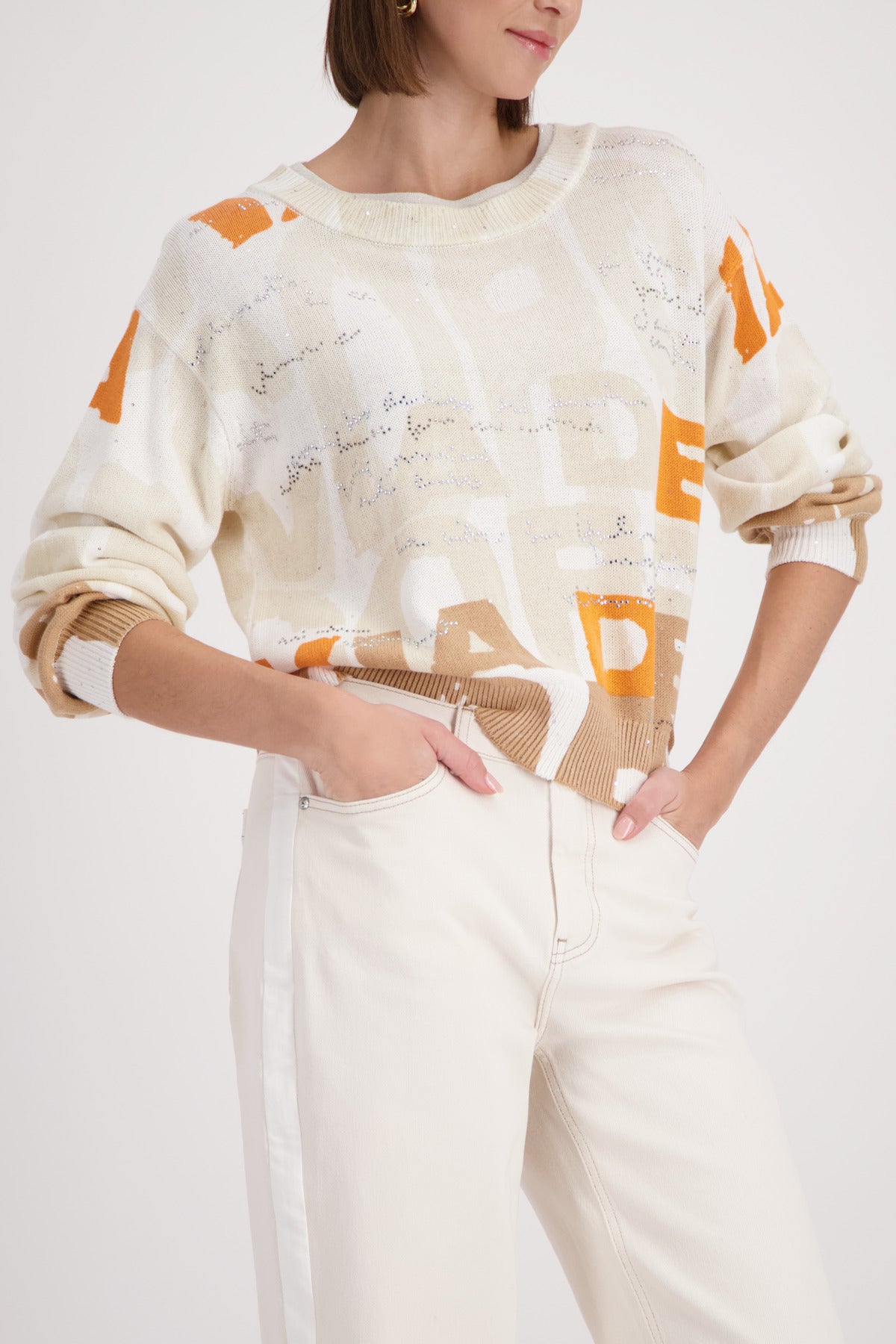 Pullover - Pailletten