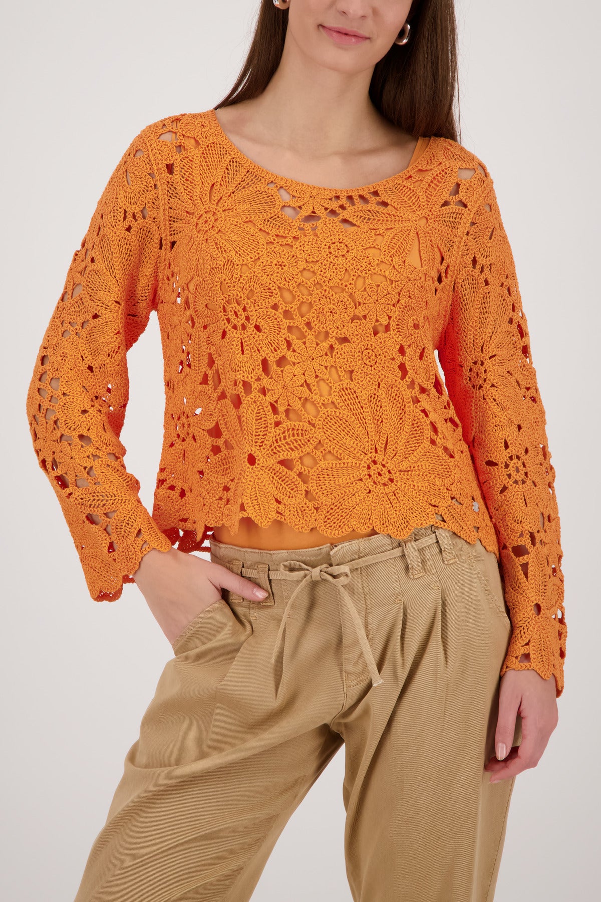 Pullover - Häkeloptik