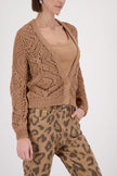 Strickjacke - Ajourstrick