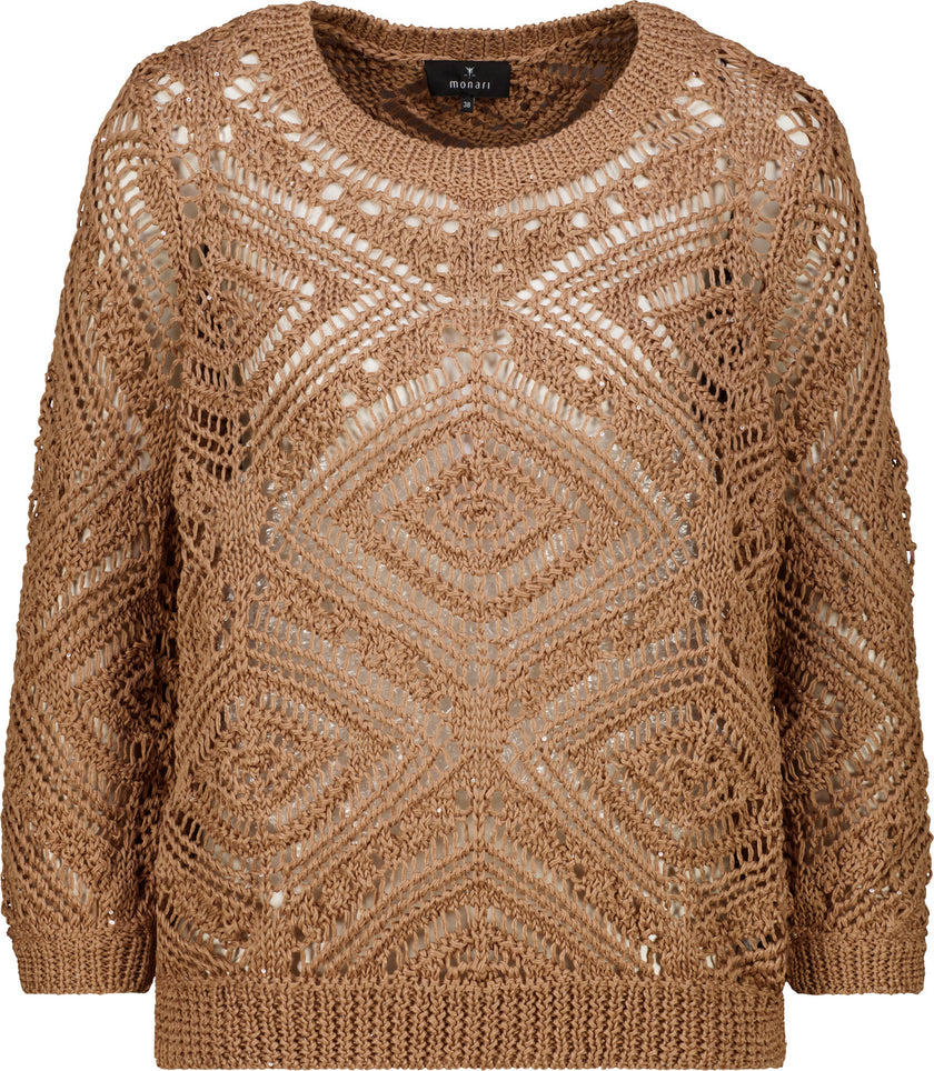 Pullover - Ajourstrick