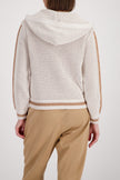 Strickjacke - Kapuze