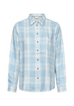 Bluse - Leinenmix