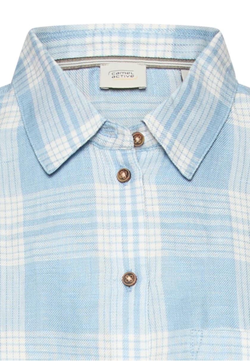Bluse - Leinenmix