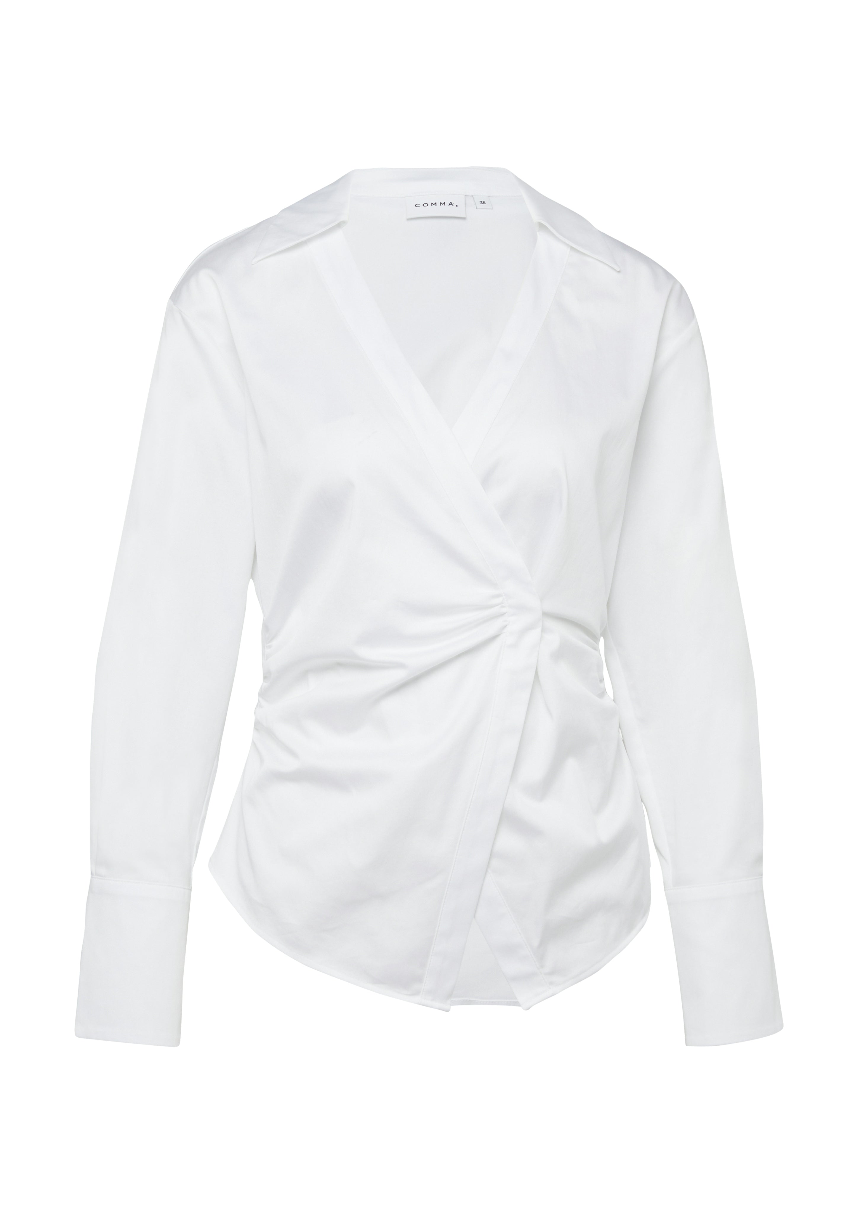 Bluse - Wickeloptik