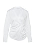 Bluse - Wickeloptik