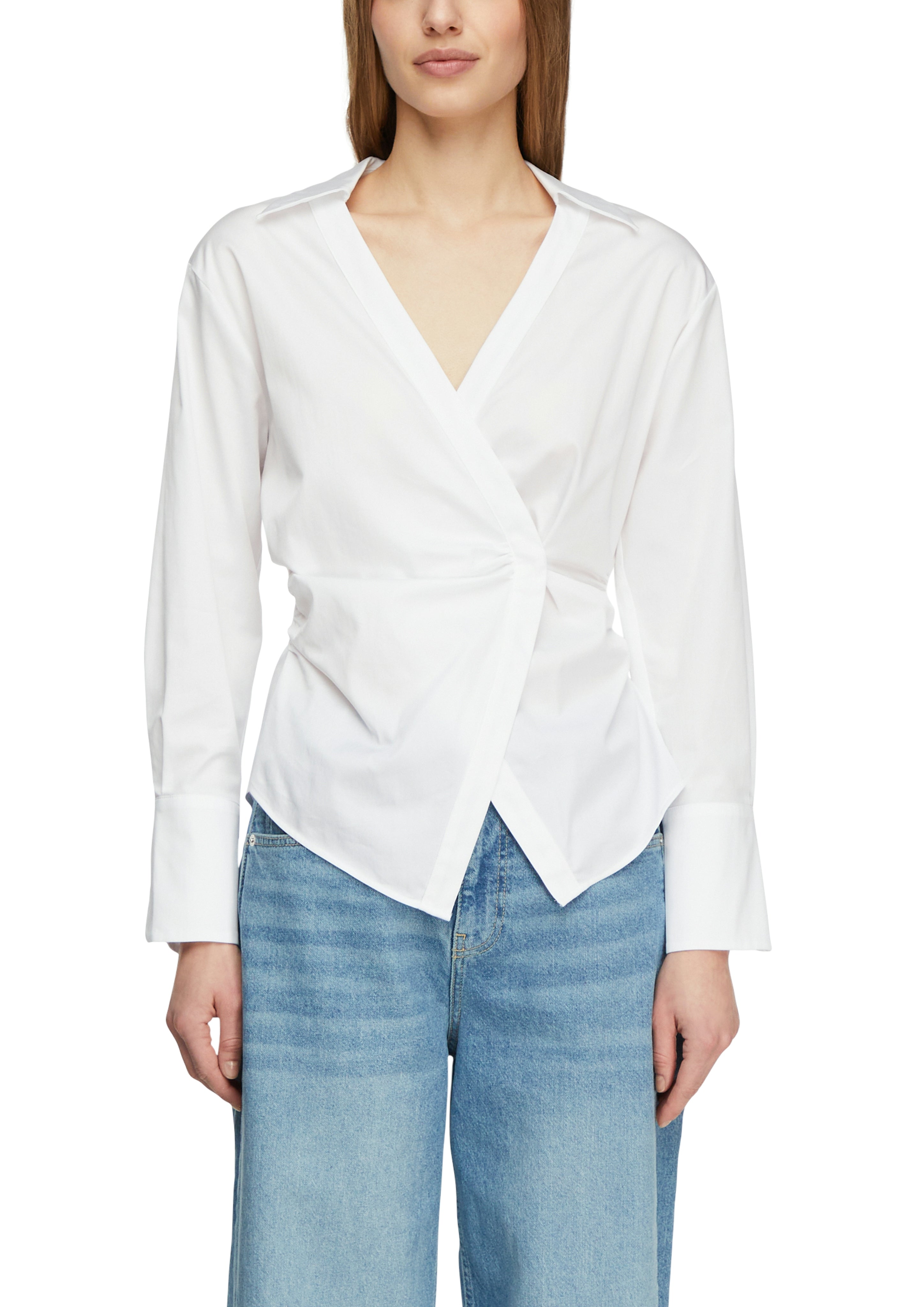 Bluse - Wickeloptik