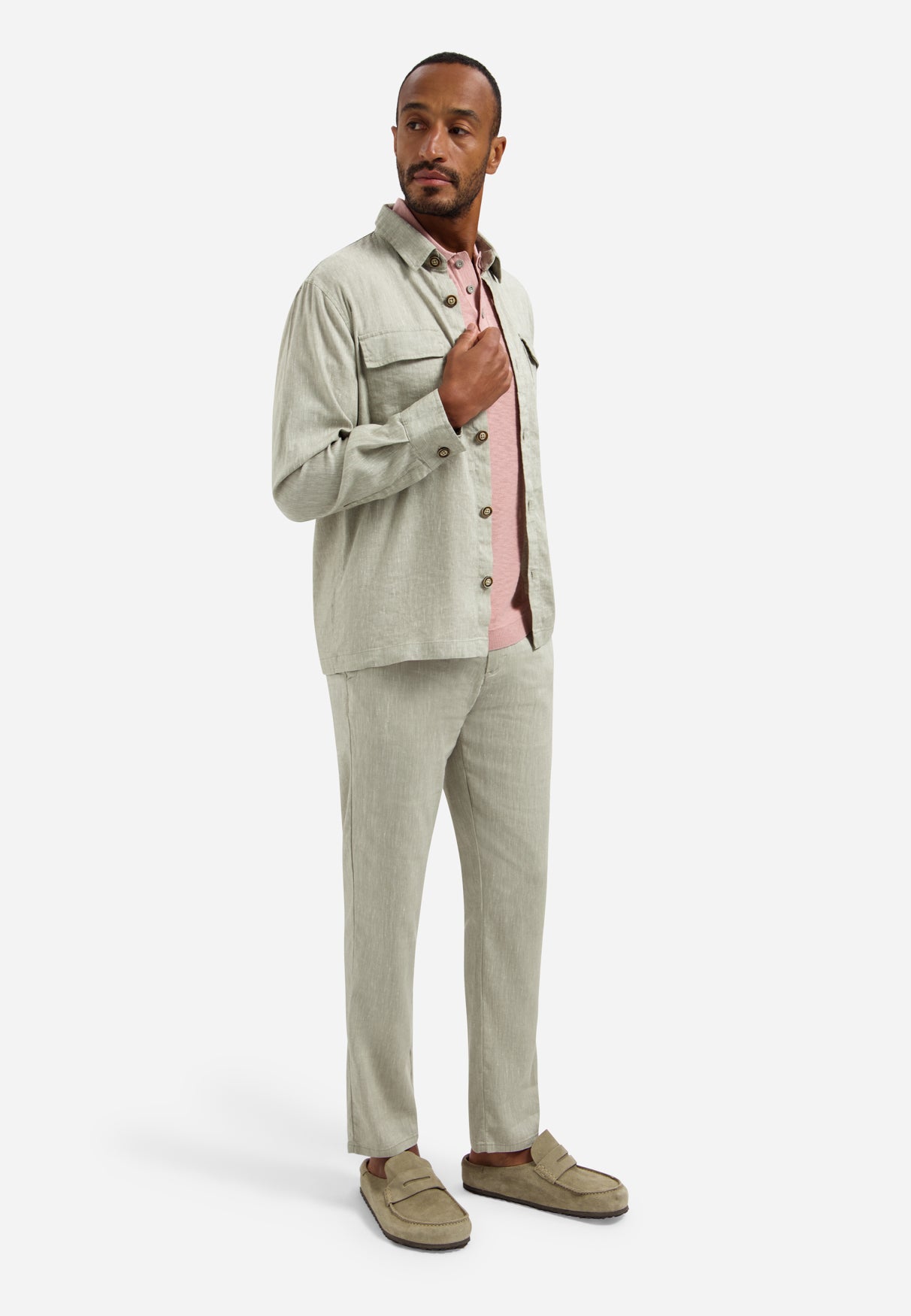 Overshirt - Leinen