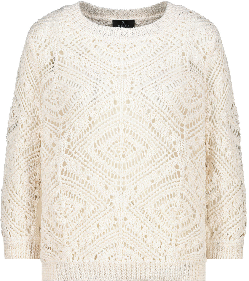 Pullover - Ajourstrick