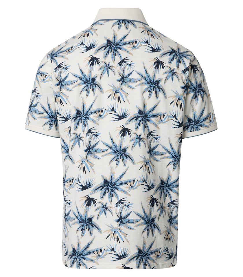 Poloshirt - Palmenprint