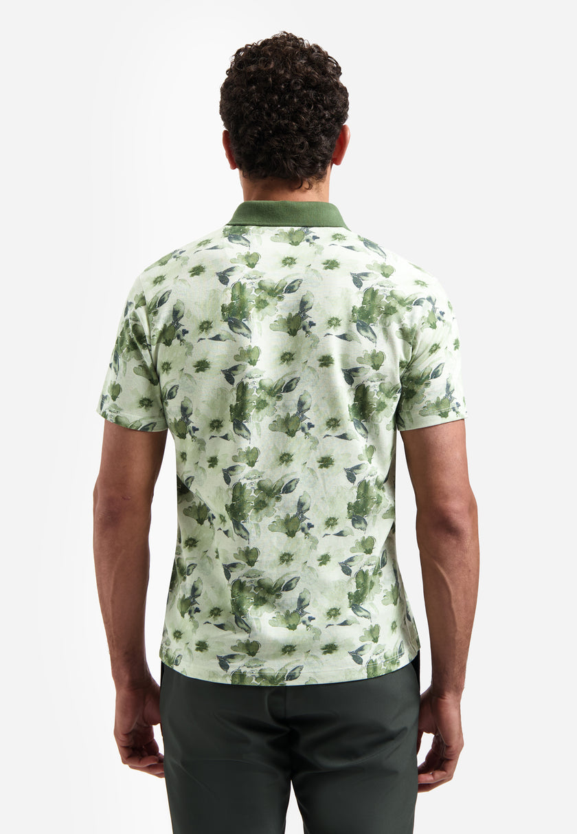 Poloshirt - Alloverprint