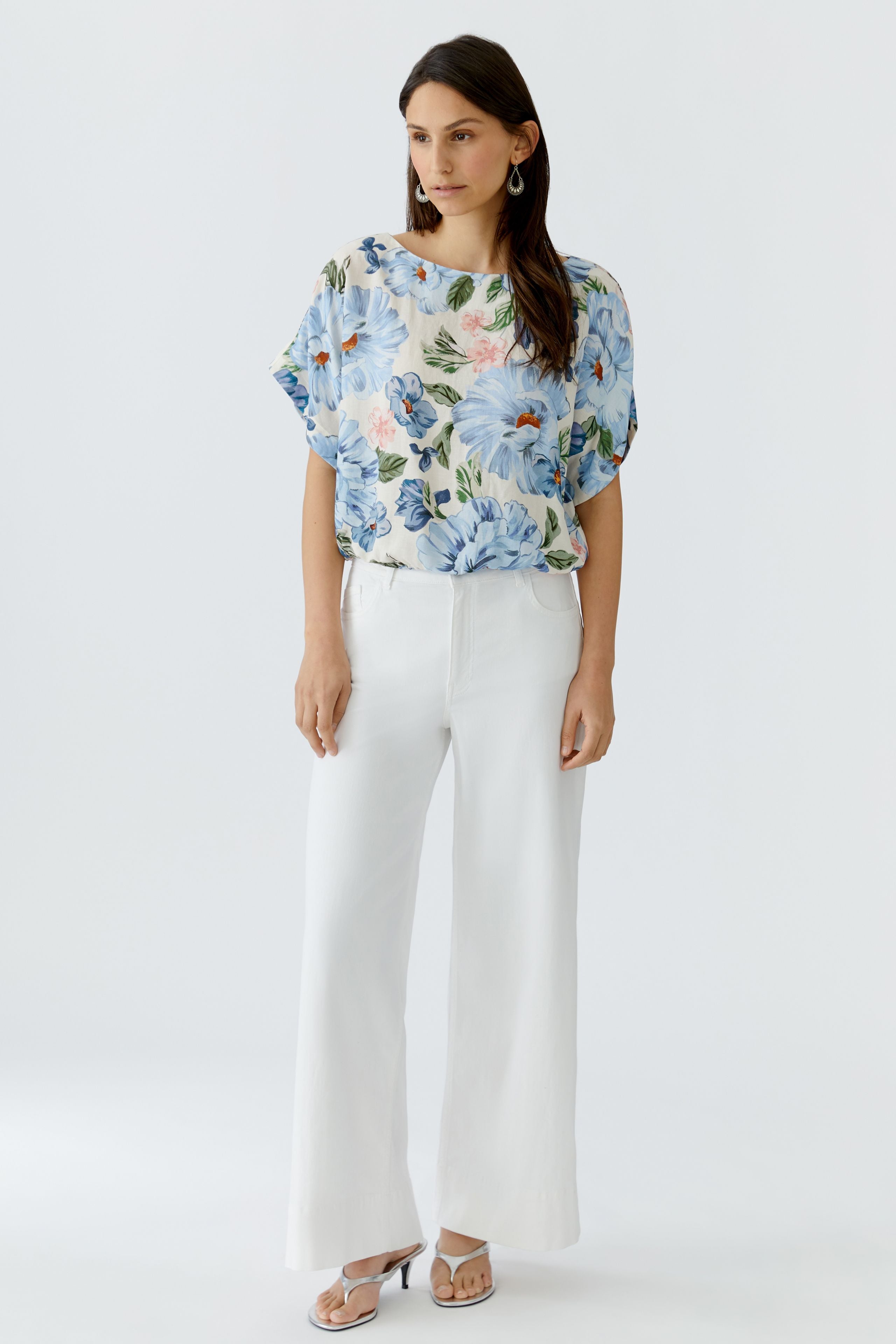Bluse - Blumenprint