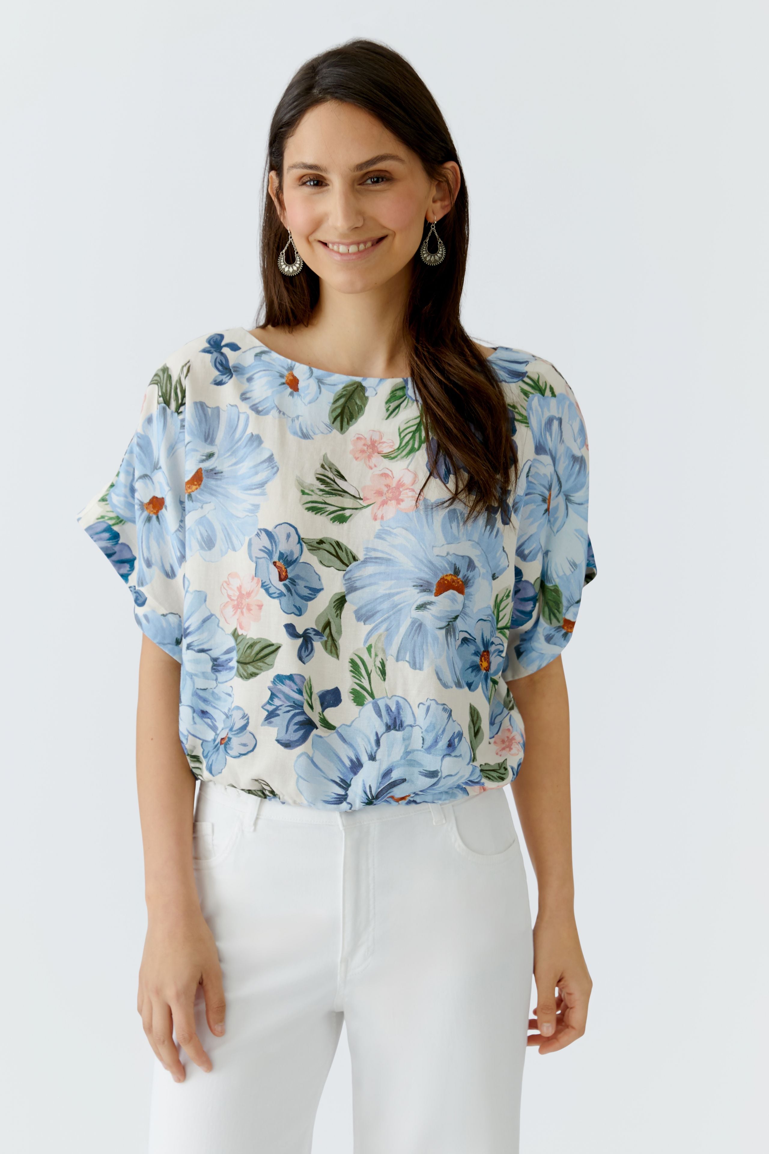Bluse - Blumenprint