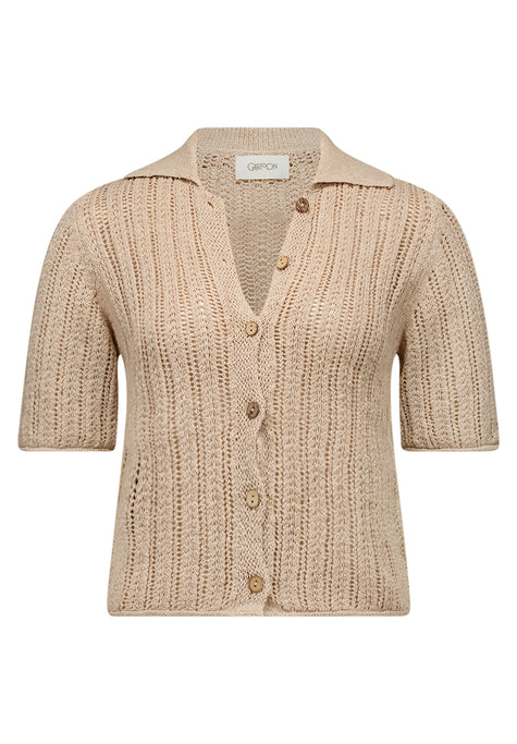 Strickjacke - Kurzarm