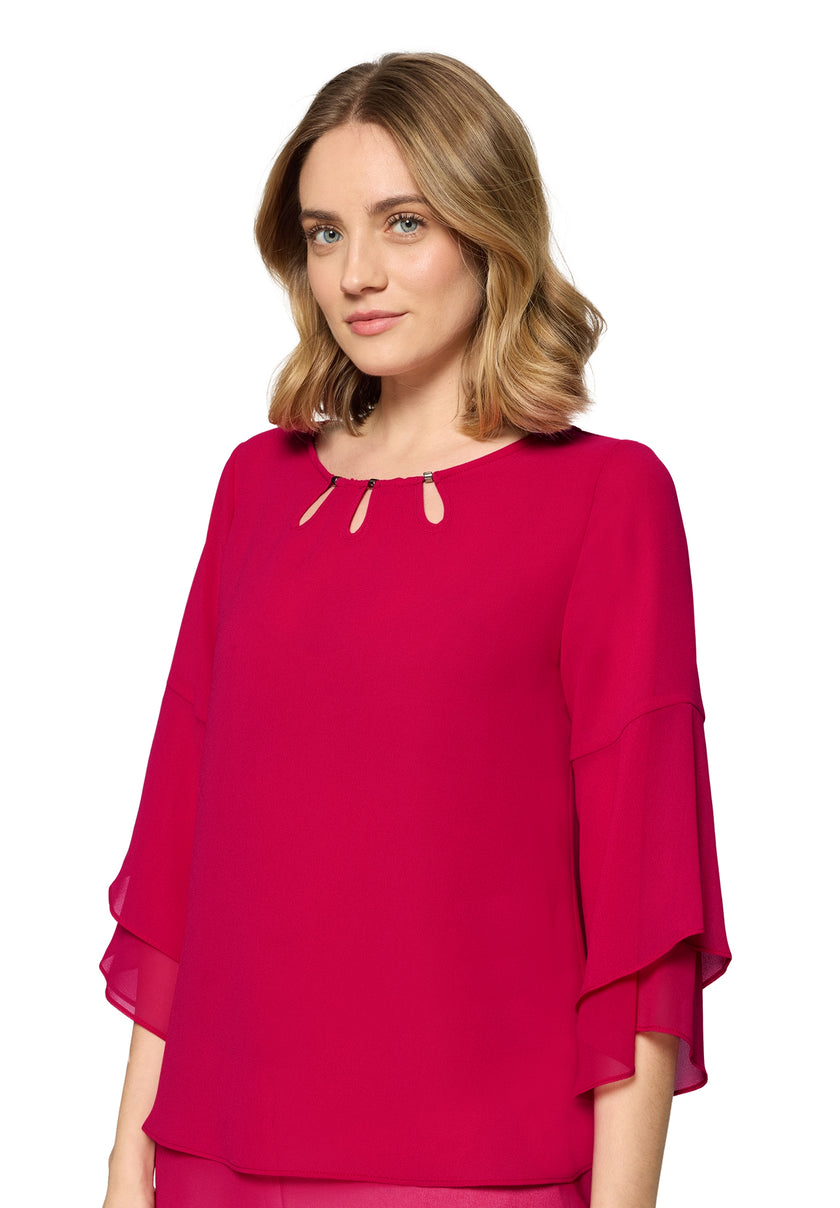 Chiffonbluse - Loose Fit