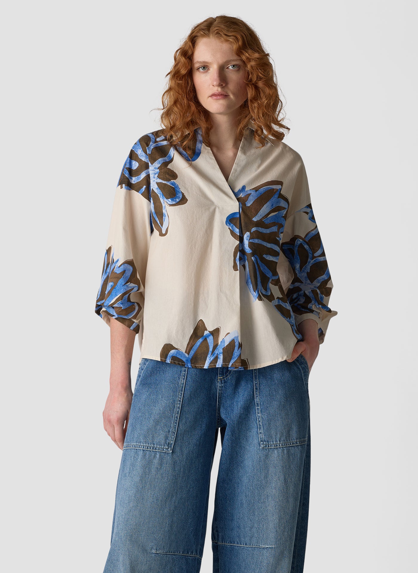 Bluse - Floral Vibes