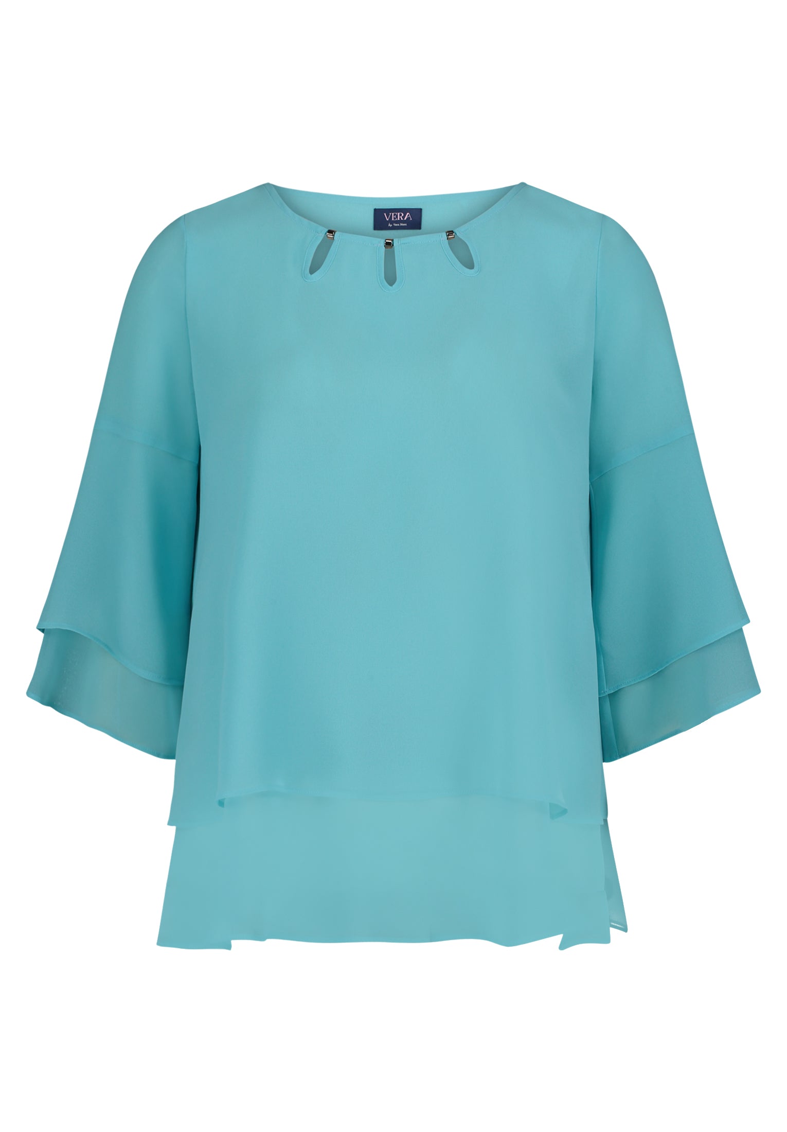 Chiffonbluse - Loose Fit