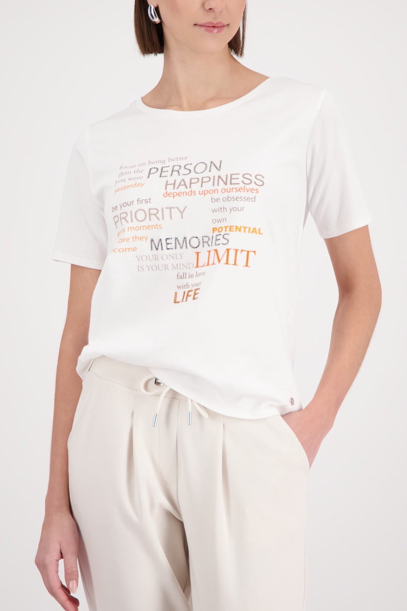 T-Shirt - Strassschrift