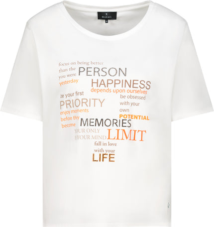 T-Shirt - Strassschrift
