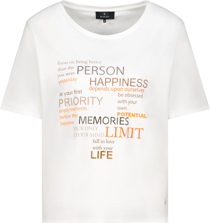 T-Shirt - Strassschrift