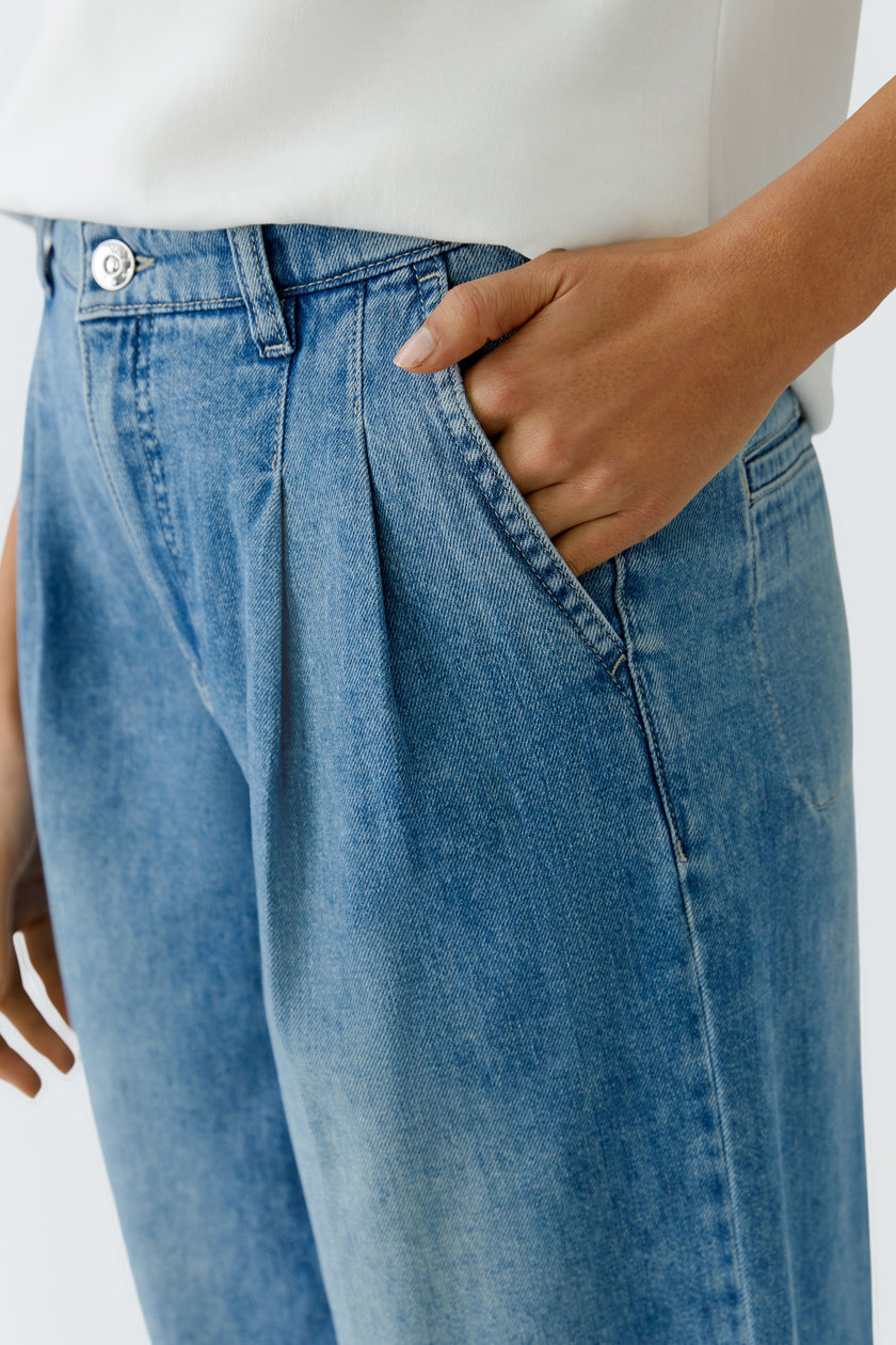 Jeans - Bundfalten