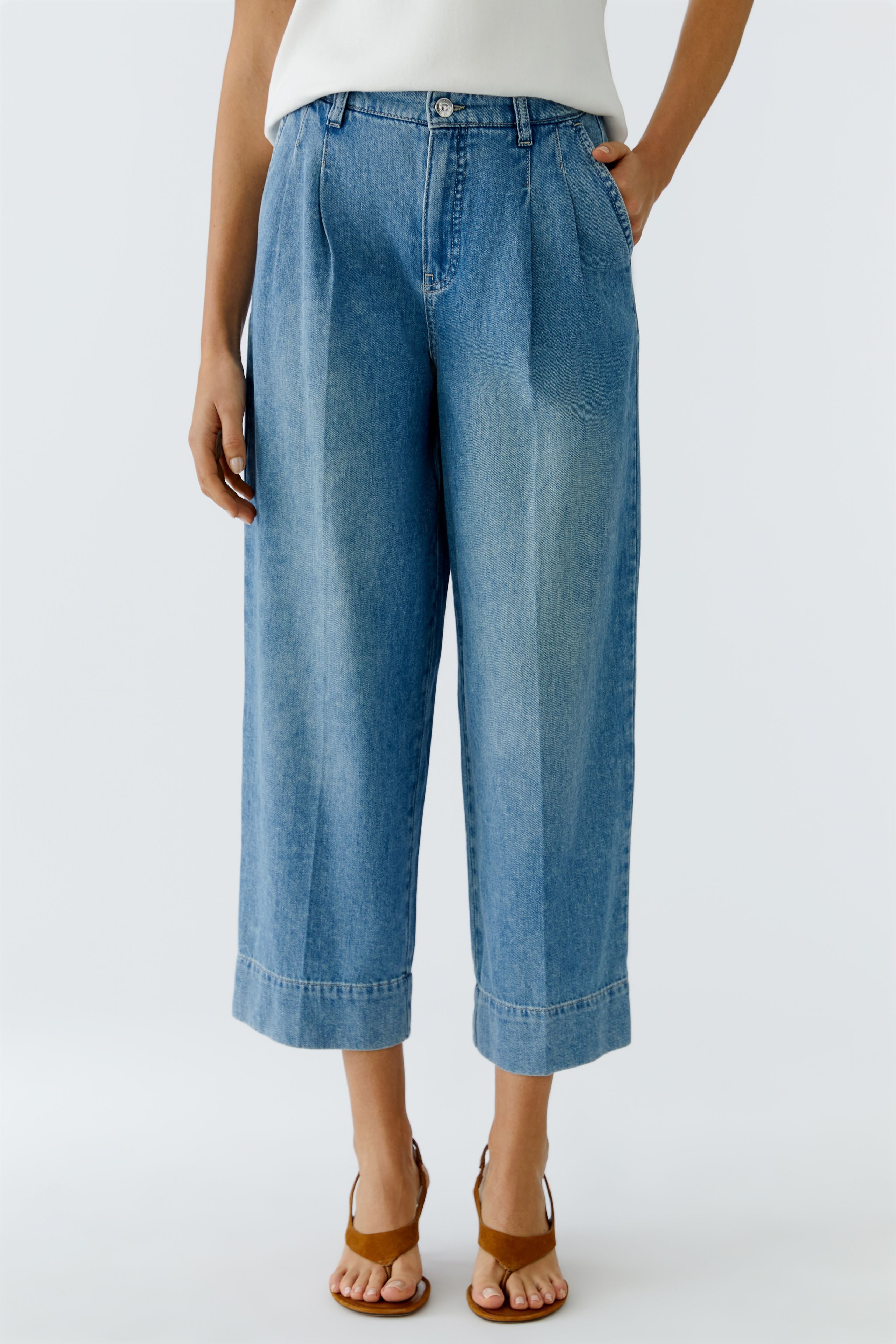 Jeans - Bundfalten