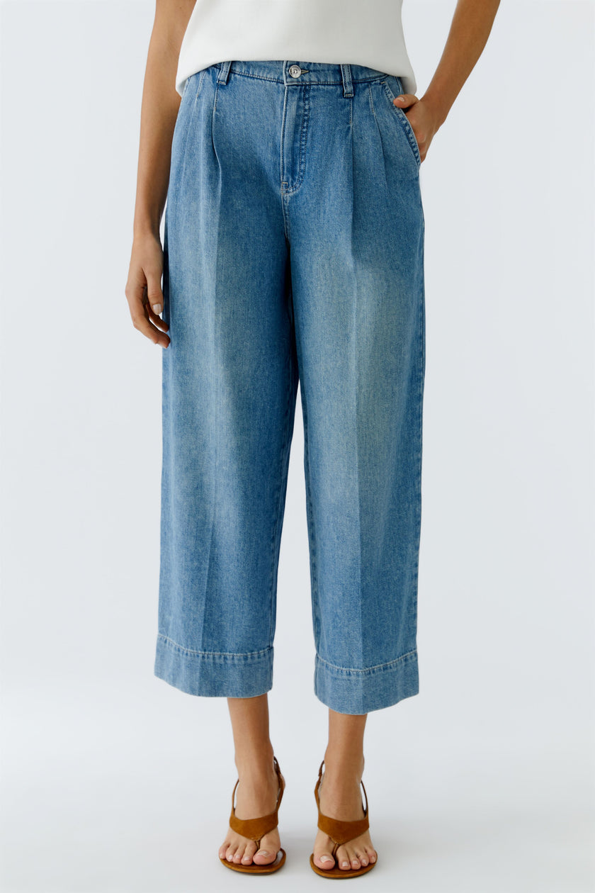Jeans - Bundfalten