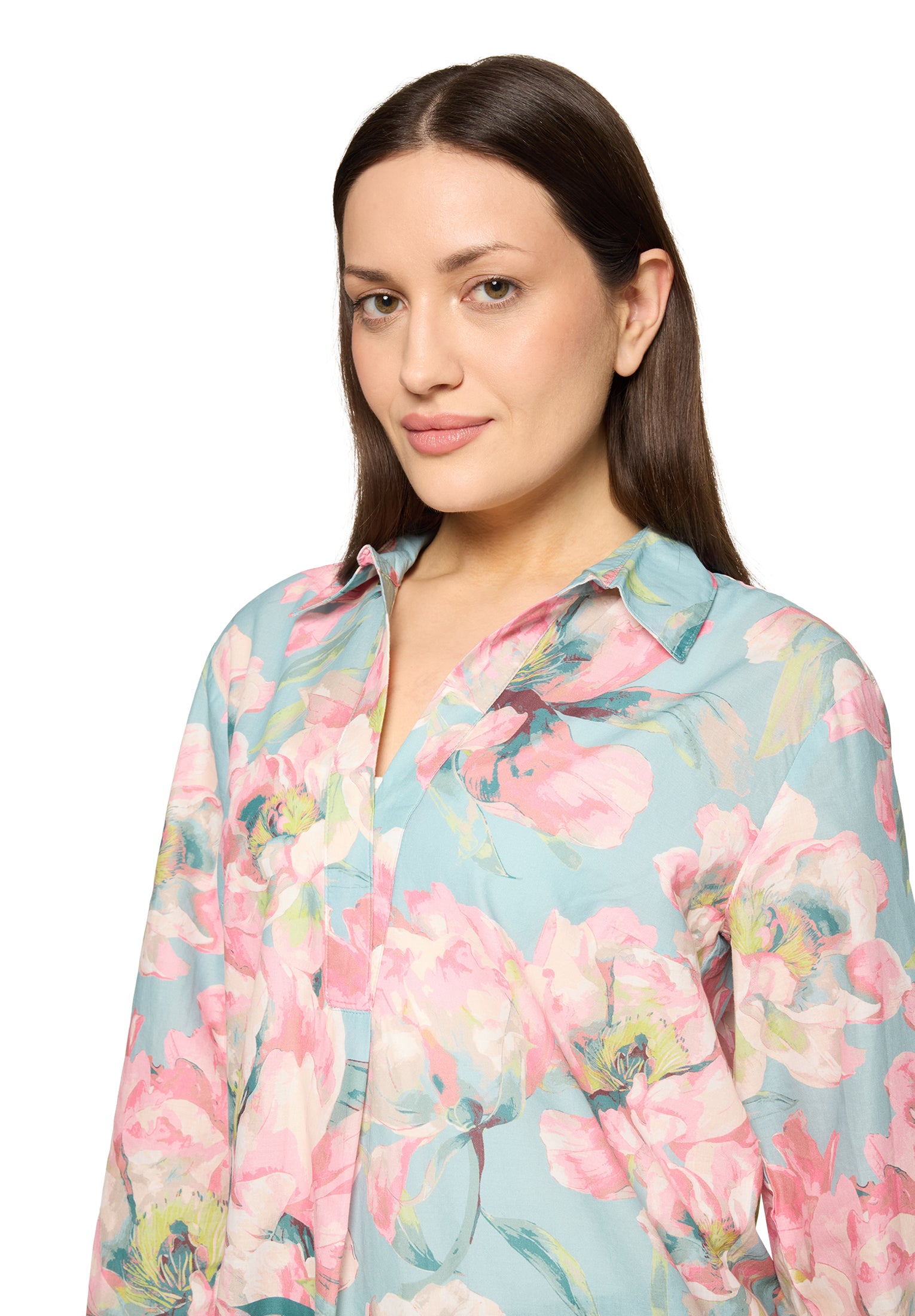 Longbluse - Floral