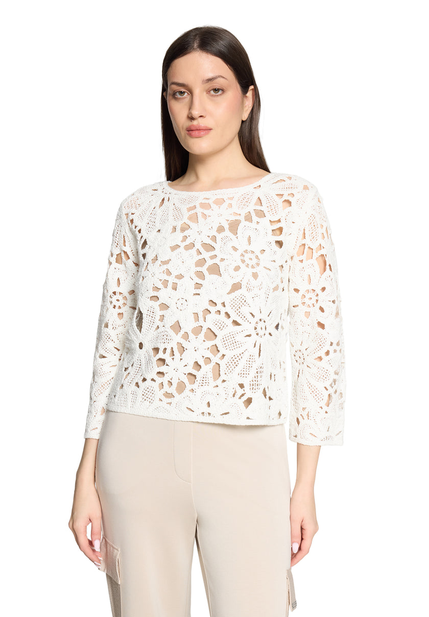Pullover Lochstrick