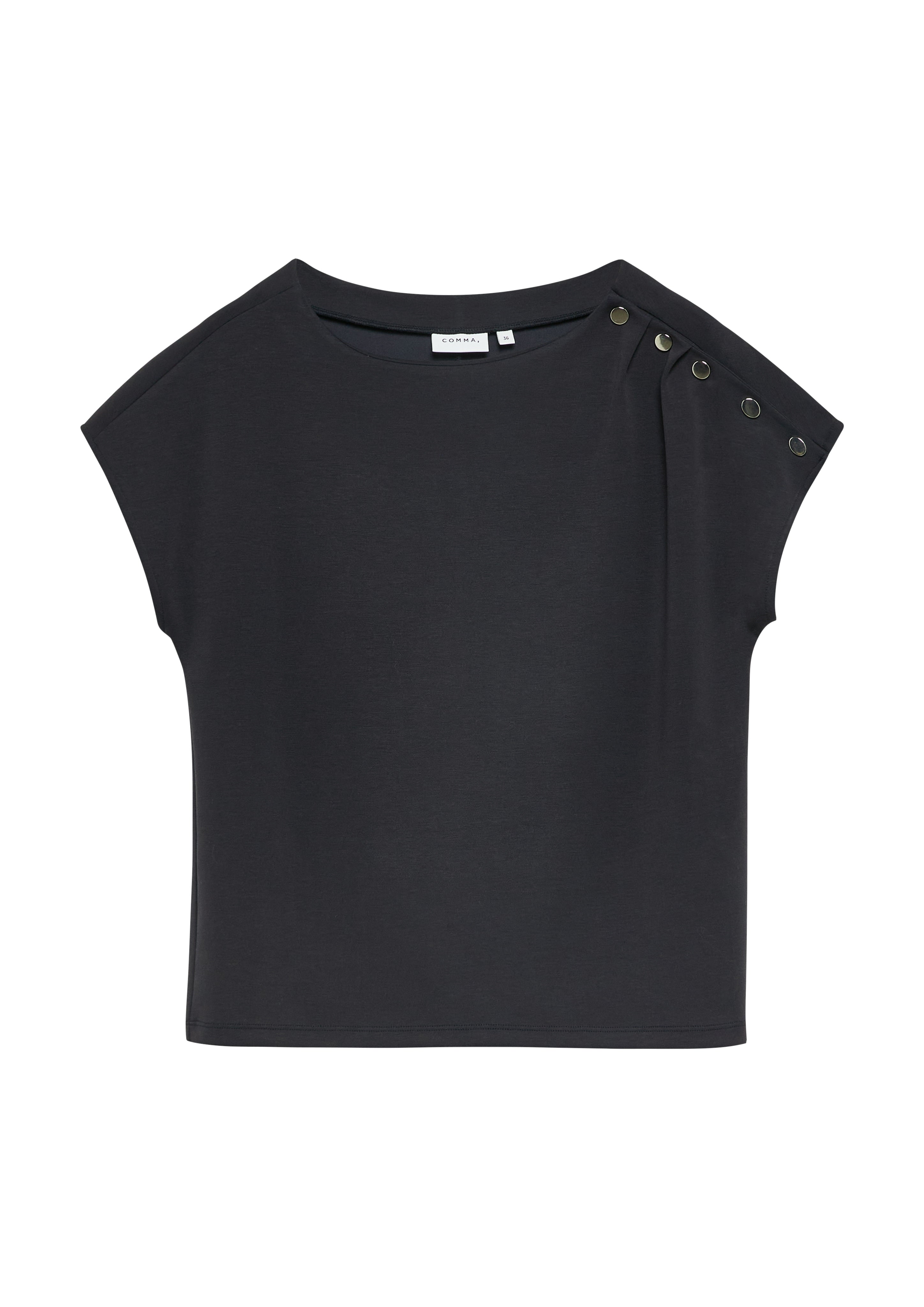 T-Shirt - Knopfleiste