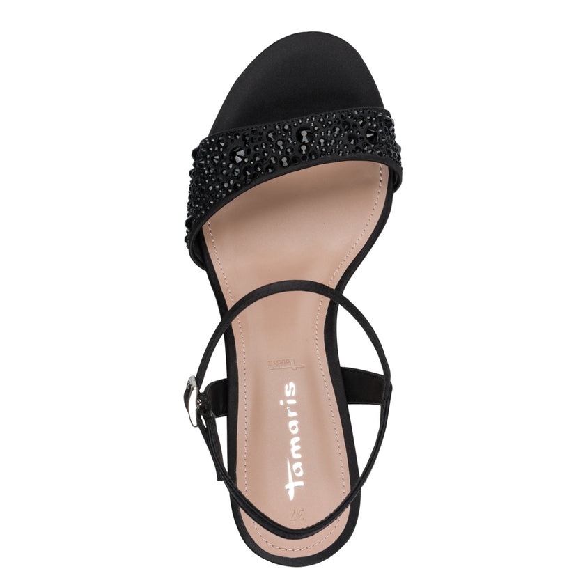 Sandalette - Strassbesatz