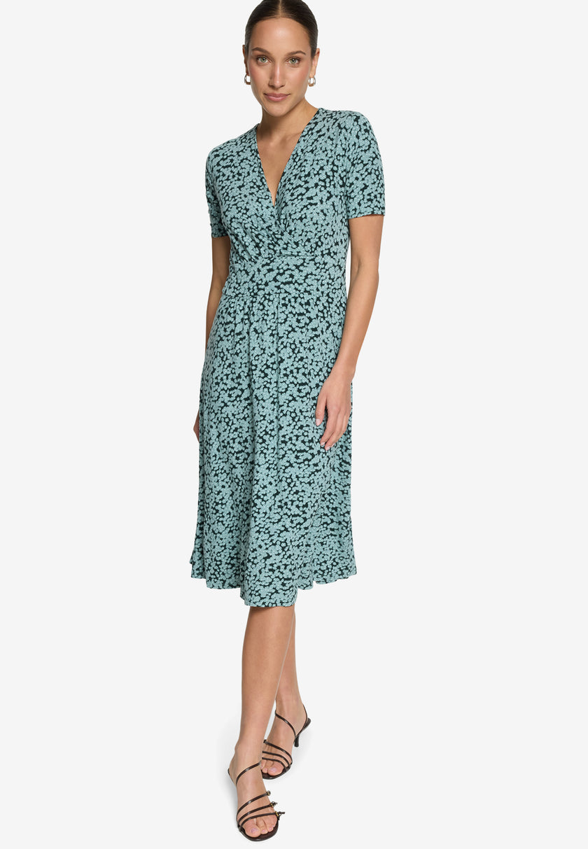 Jerseykleid - Blumenmuster