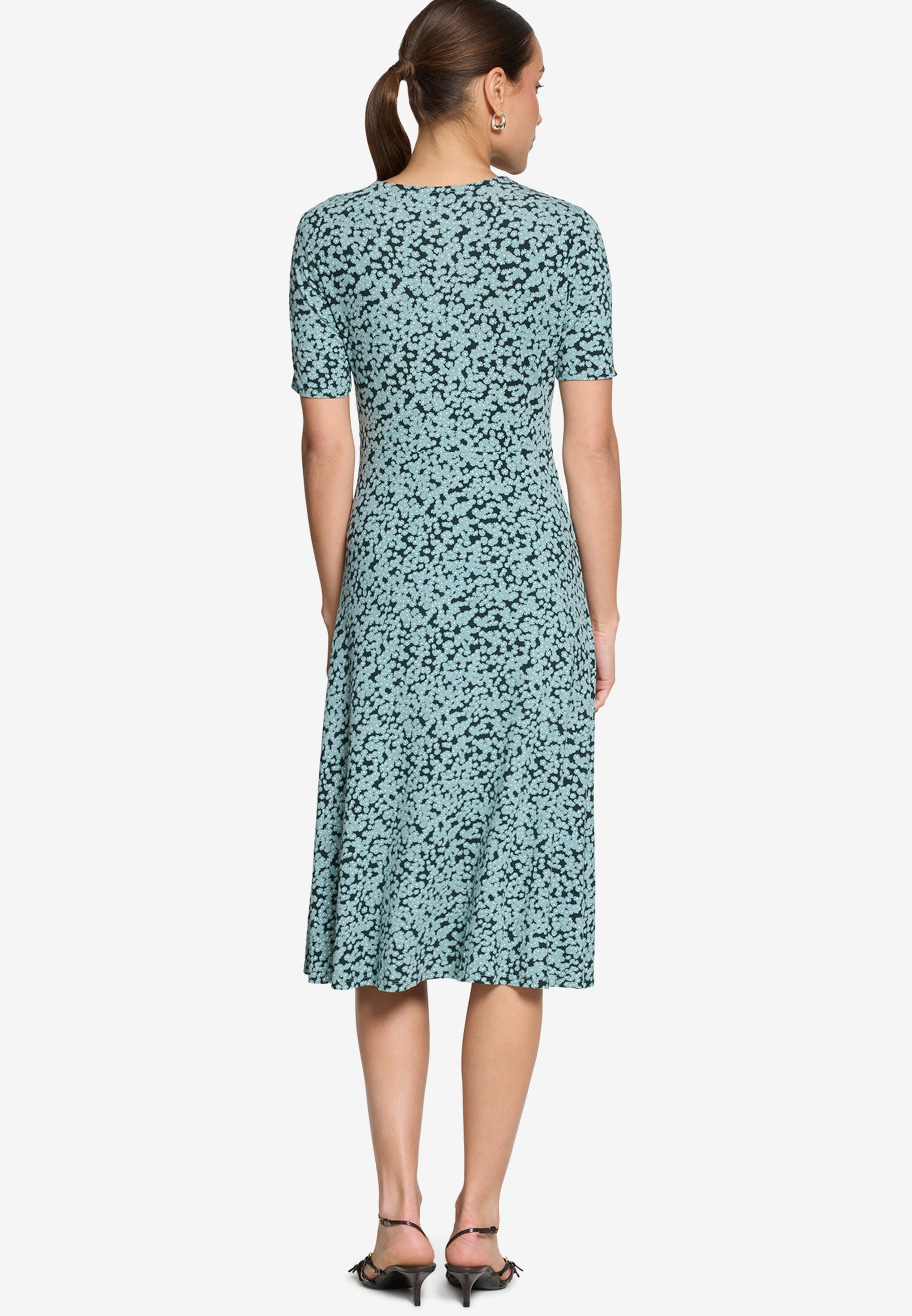 Jerseykleid - Blumenmuster