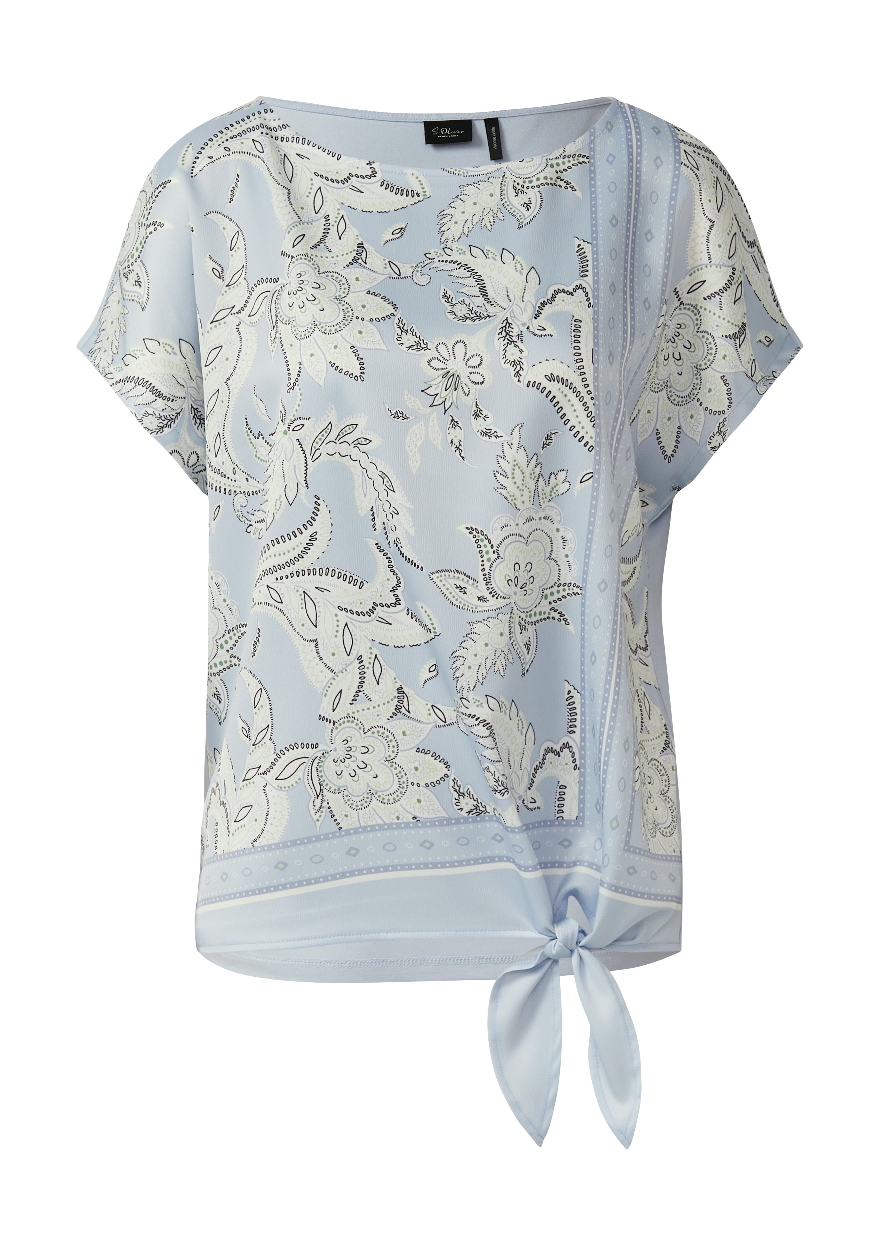 T-Shirt - Paisley-Print