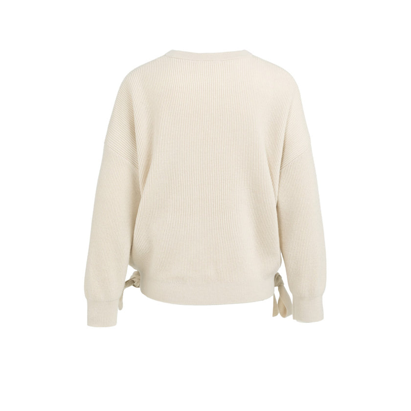 Pullover - gebundenem Detail