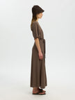 Kleid - Bindegürtel
