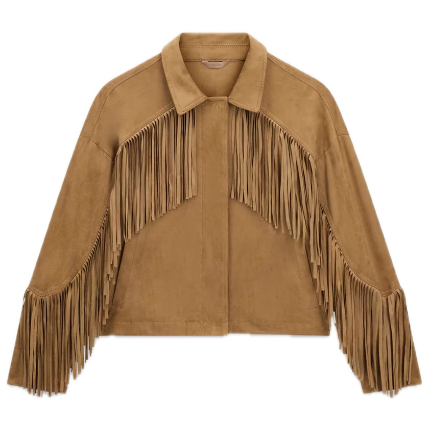 Fransenjacke - LS IBBY FRINGE JKT