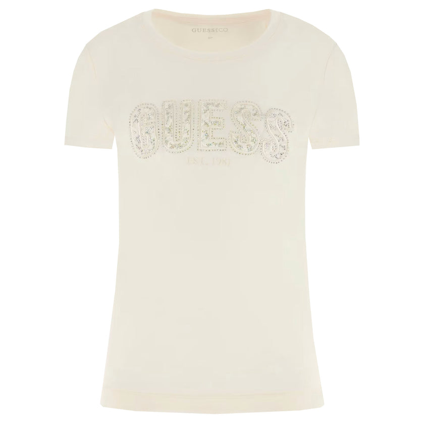 T-Shirt - CN SS LOGO LACE TEE